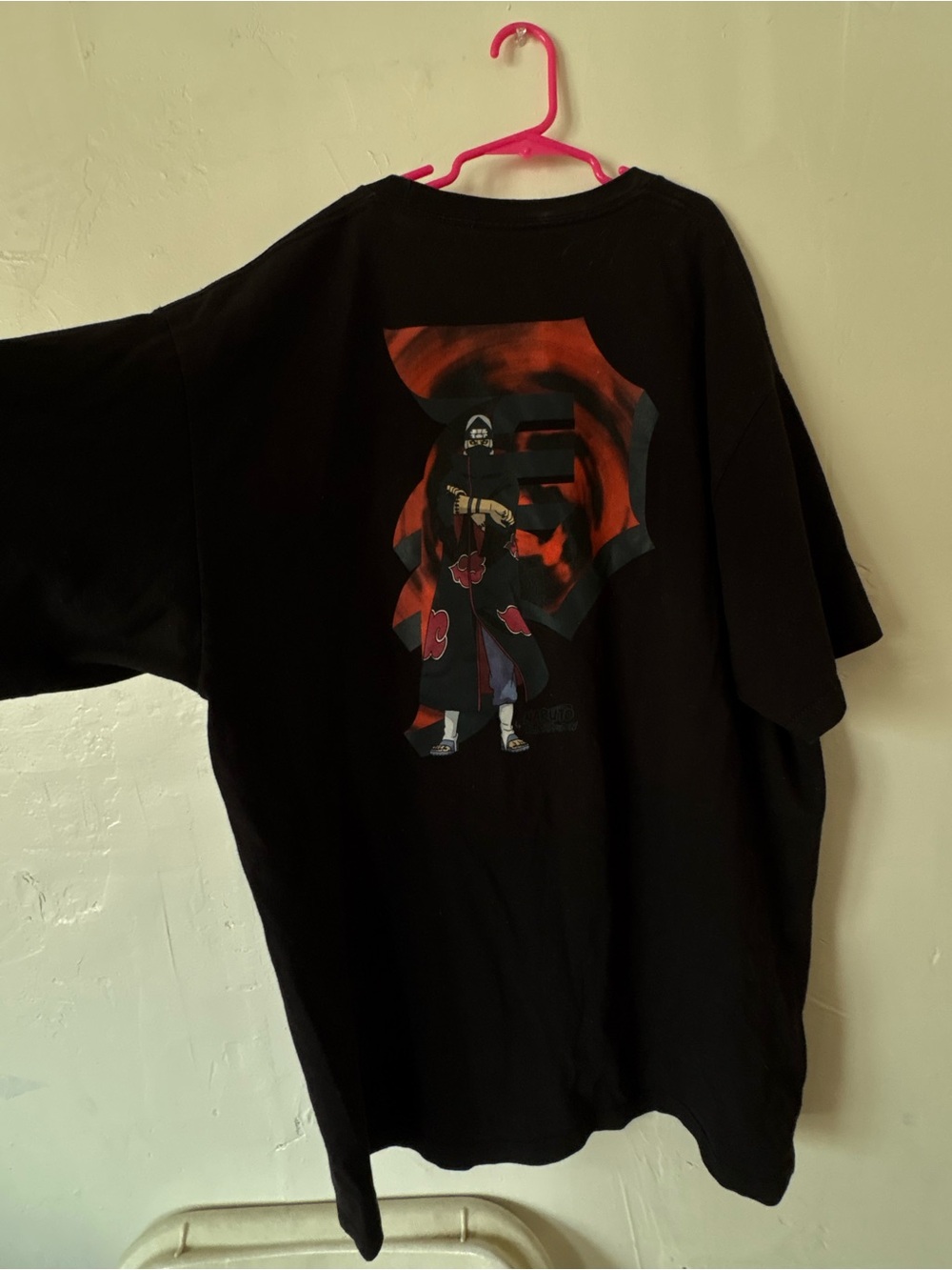 Primitive Black Short-Sleeve Tee with Red Graphic